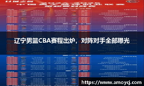 辽宁男篮CBA赛程出炉，对阵对手全部曝光